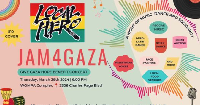 Tulsa’dan Gazze’nin İhtiyaç Sahiplerine Yardım Konseri için Bir Araya Geldi!