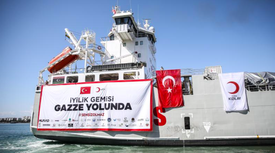 Türkiye’nin 8. insani yardım gemisi bugün Gazze’ye yola çıkıyor