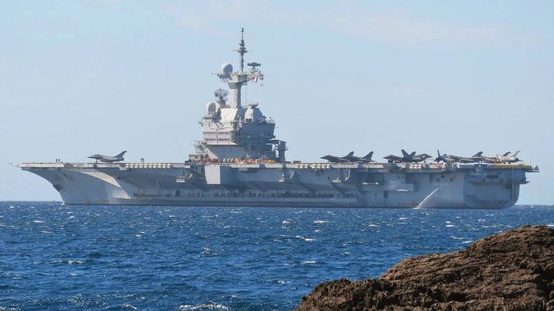 French Carrier Joins NATO Drills As Russian Threat