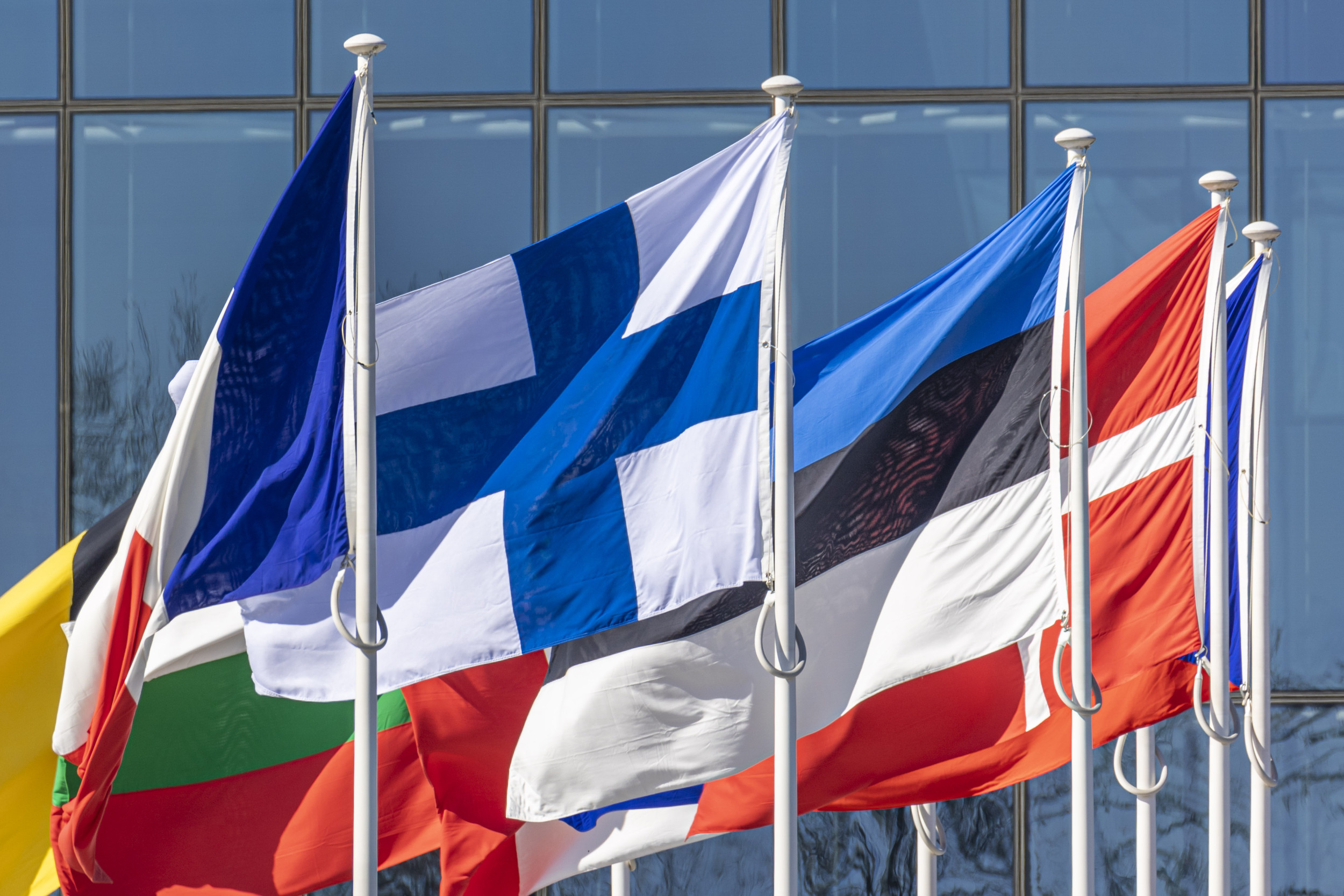 Finland flag at NATO