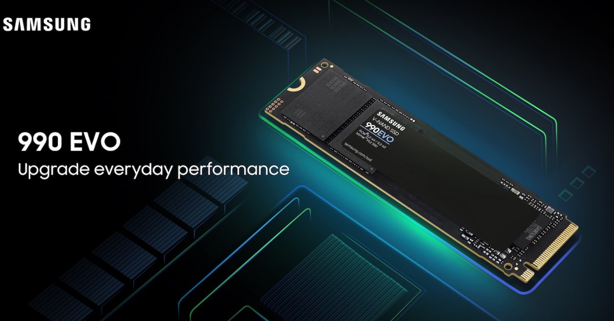 Samsung’un 2024 model 2TB 990 EVO Gen 5×2 NVMe Dahili SSD’si tüm zamanların en düşük fiyatı olan 130 dolara geri dönüyor