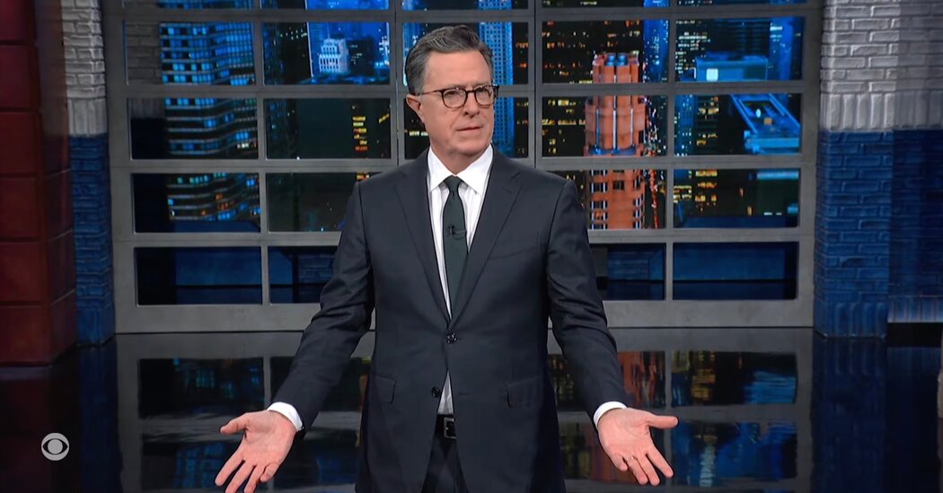 Stephen Colbert, Trump’ın Hush-Money Davasını Geciktirme Çabasını Alaylı Bir Şekilde Eleştiriyor
