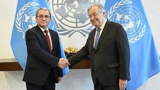 Türkiye’nin yeni BM temsilcisi Genel Sekretere güven mektuplarını sundu