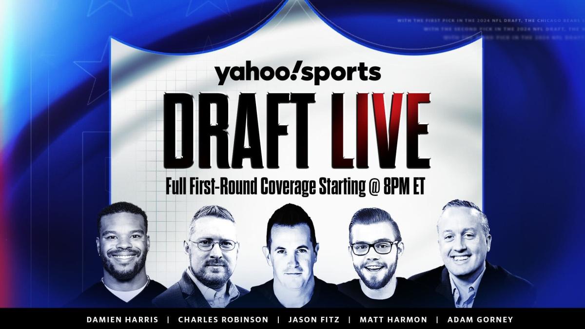 Yahoo Sports Draft Live – Perşembe günü saat 8’de ET’de – Yahoo Sports’a Katılın!